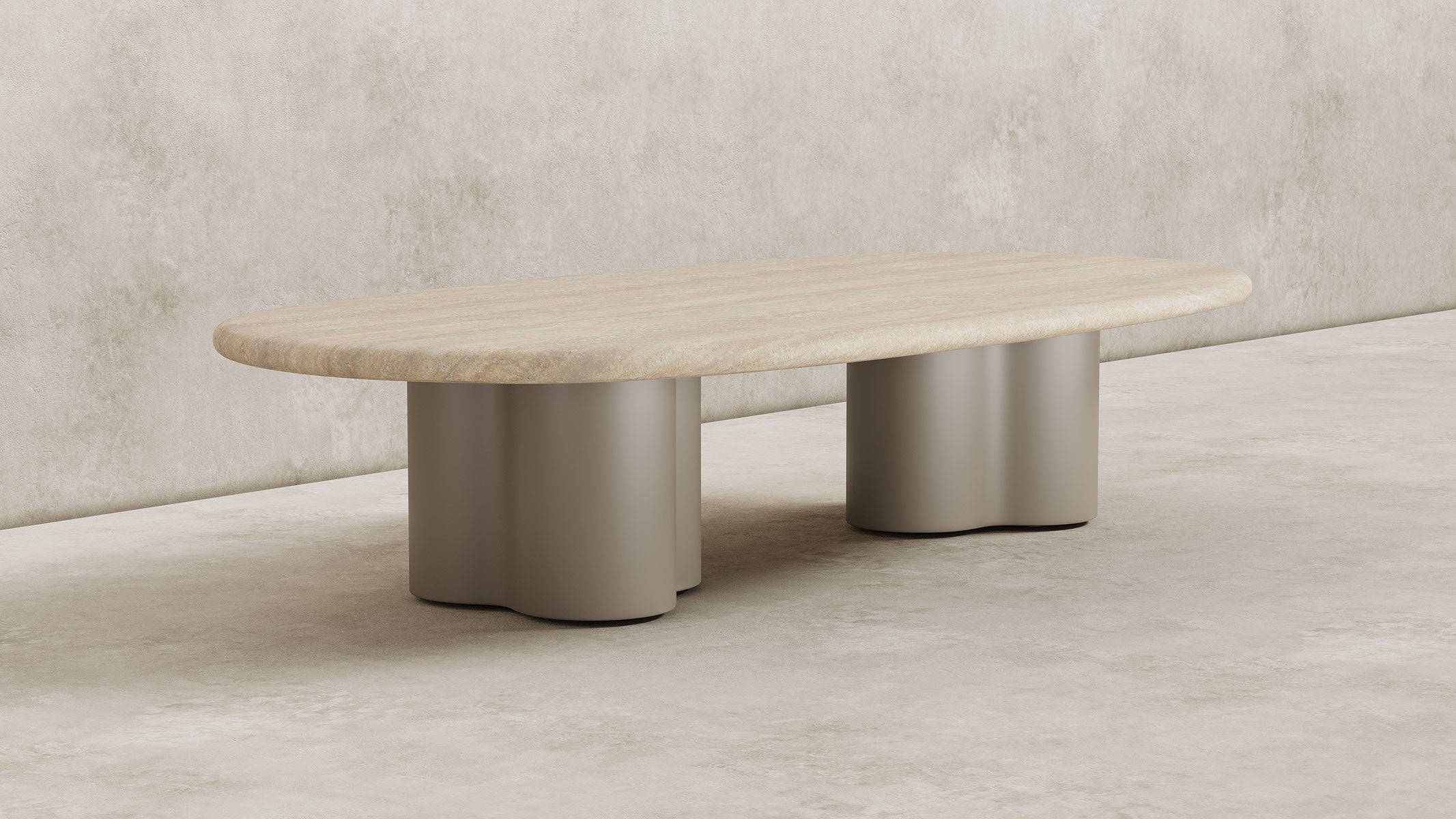 Athens Aluminum Pill Coffee Table